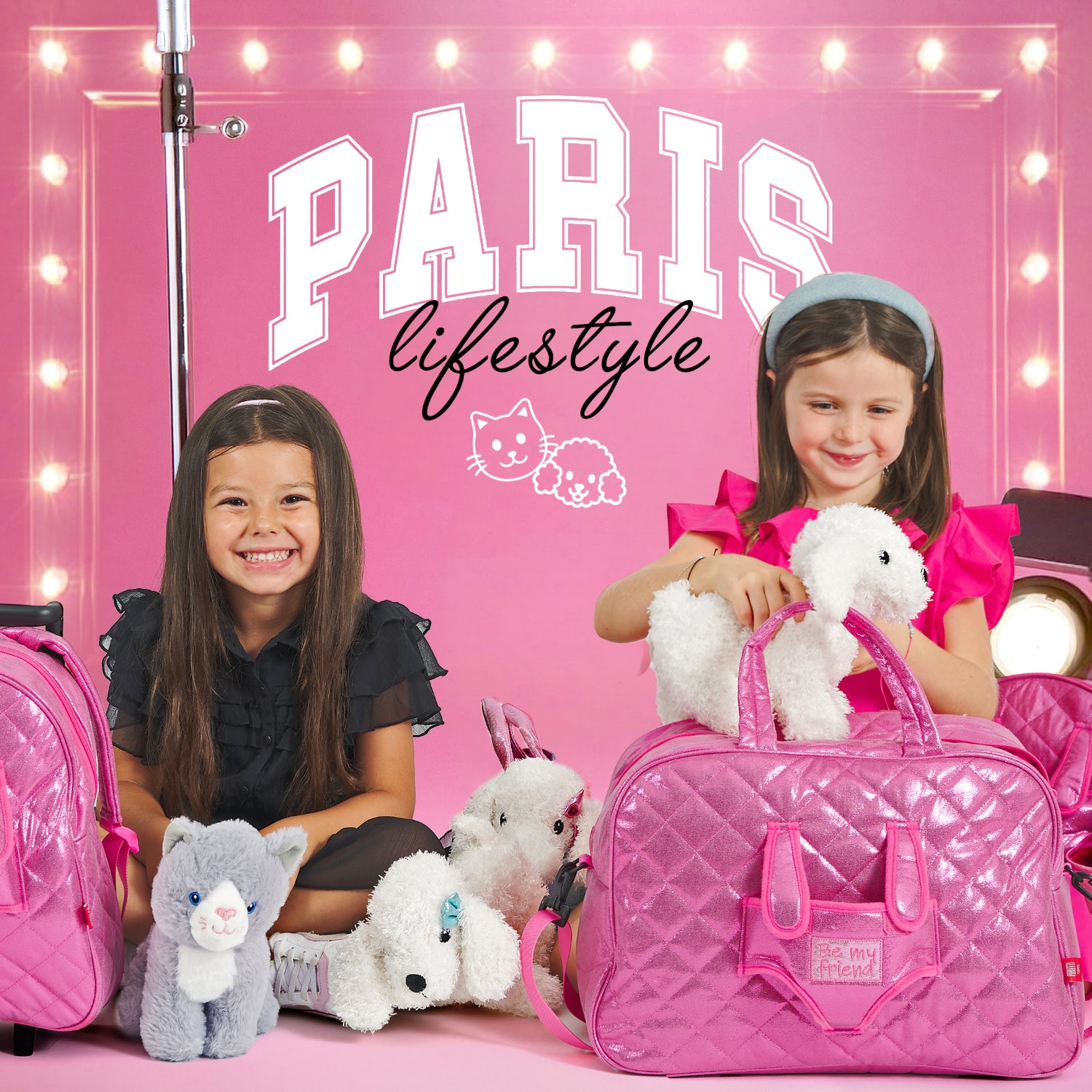 Borsa Sport con Peluche Barboncino - Perletti