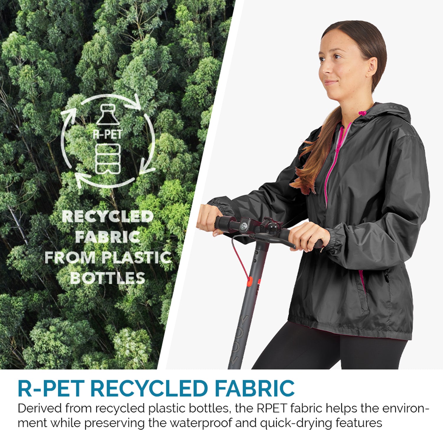 Giacca Impermeabile da Donna - Perletti