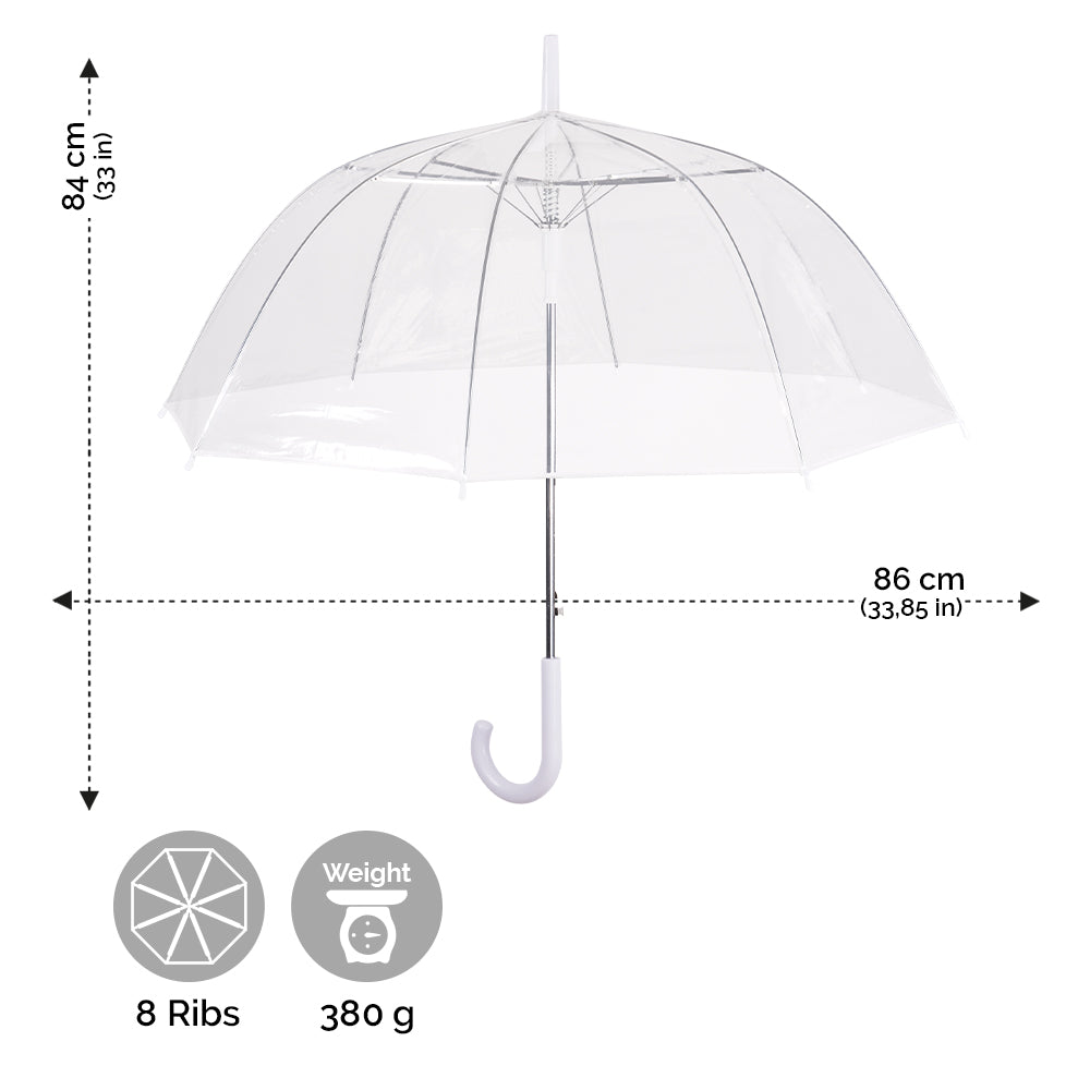 Ombrello Trasparente Sposa - Perletti