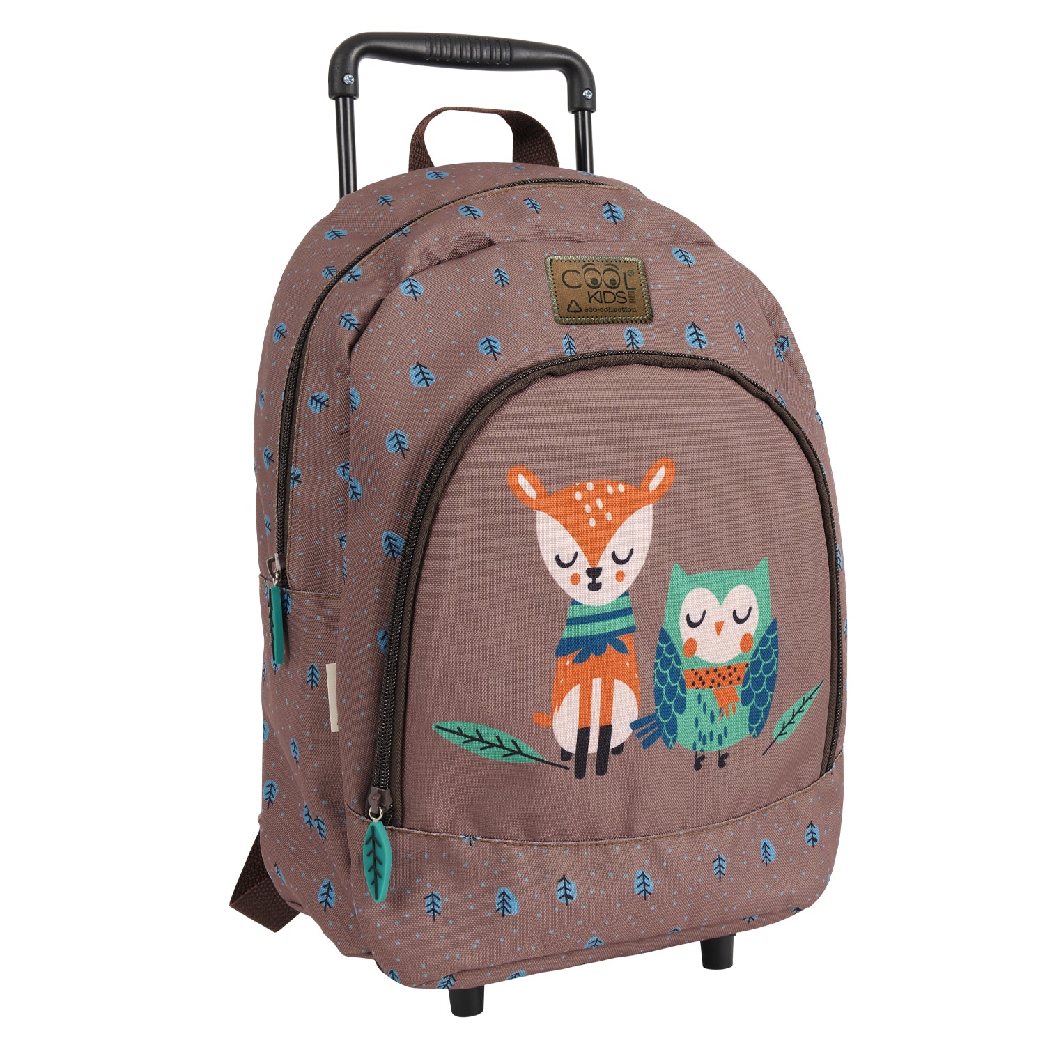 Trolley Eco con Cerbiatto e Gufo - Perletti
