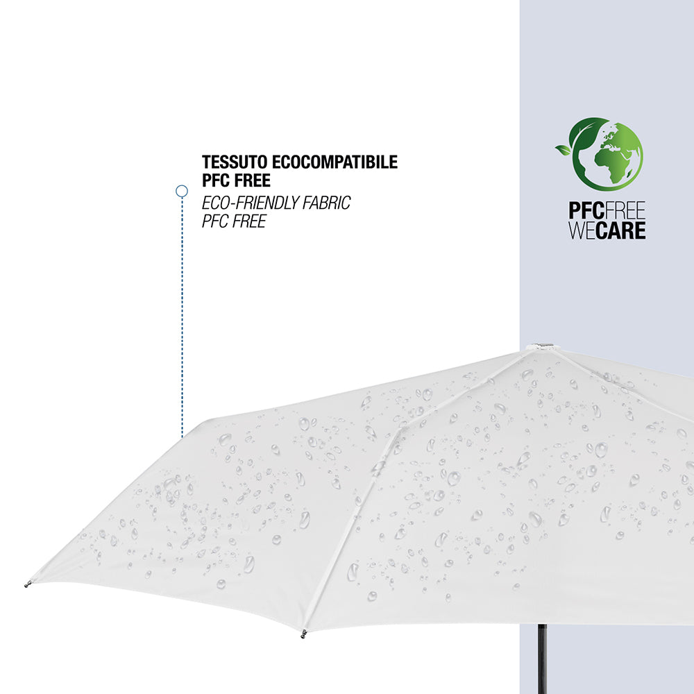 Ombrello Bianco Pieghevole da Sposa - Perletti
