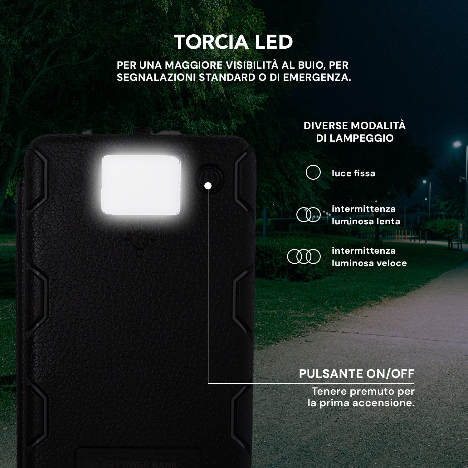 Power Bank Ricarica Solare - Perletti