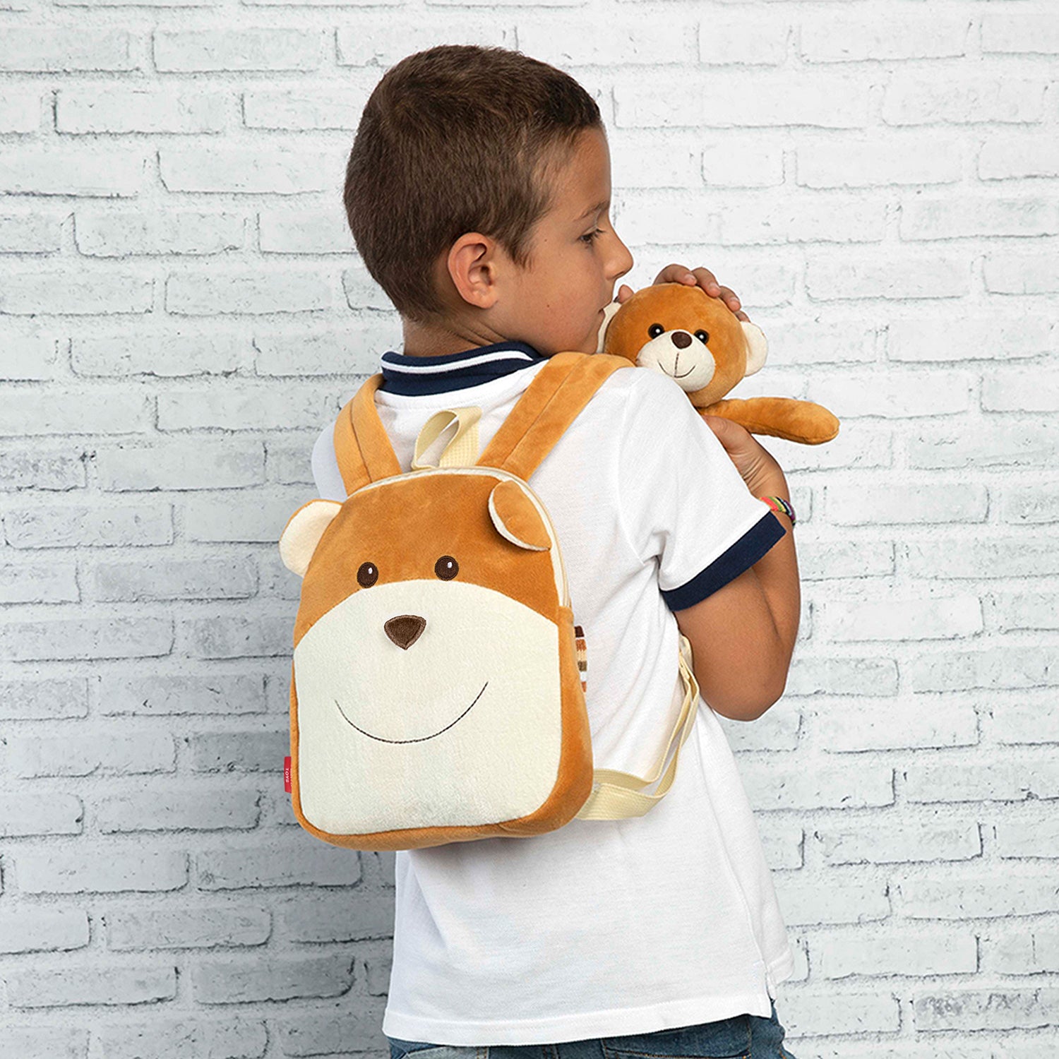 Zainetto Reversibile con Peluche - Perletti