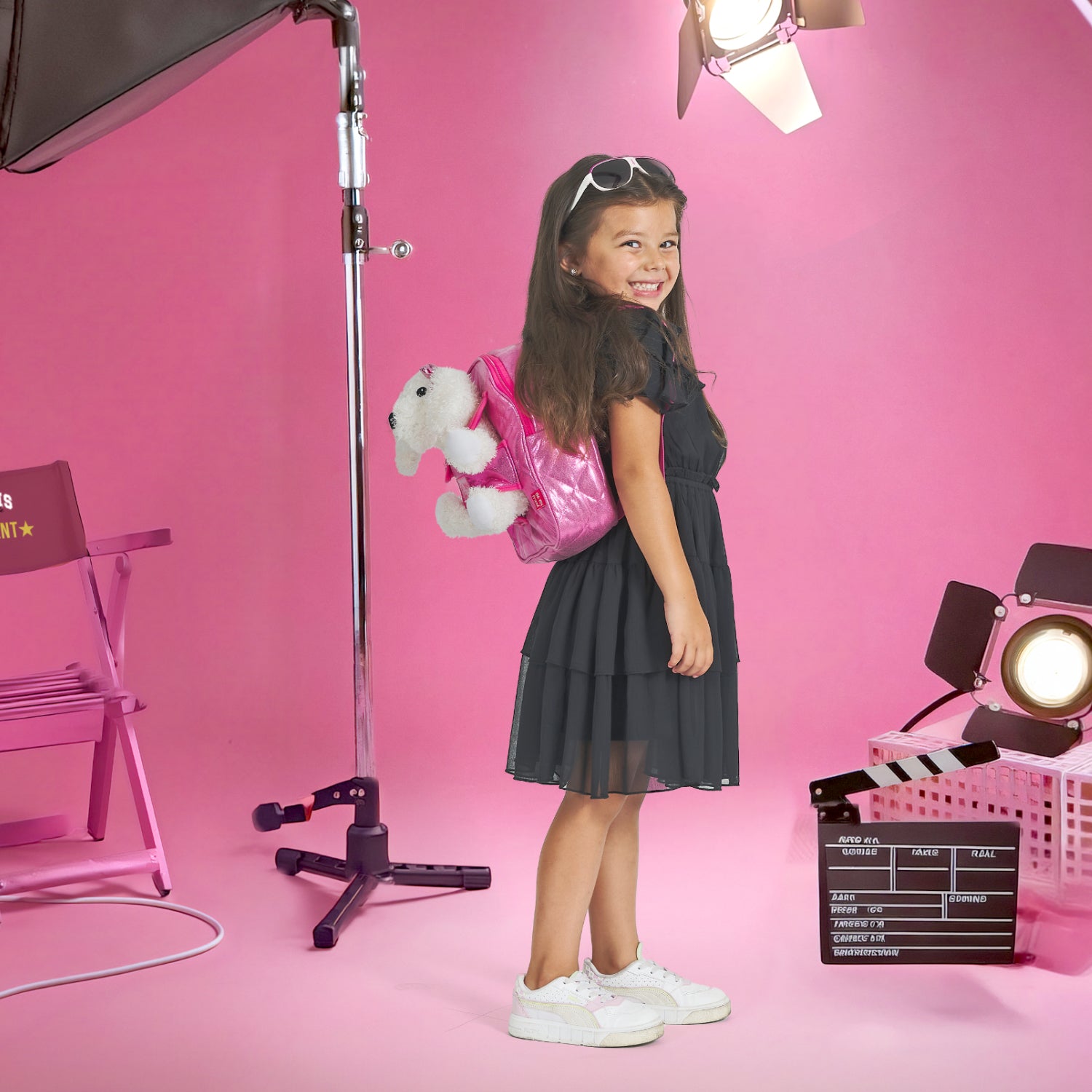 Zainetto con Peluche Barboncino - Perletti