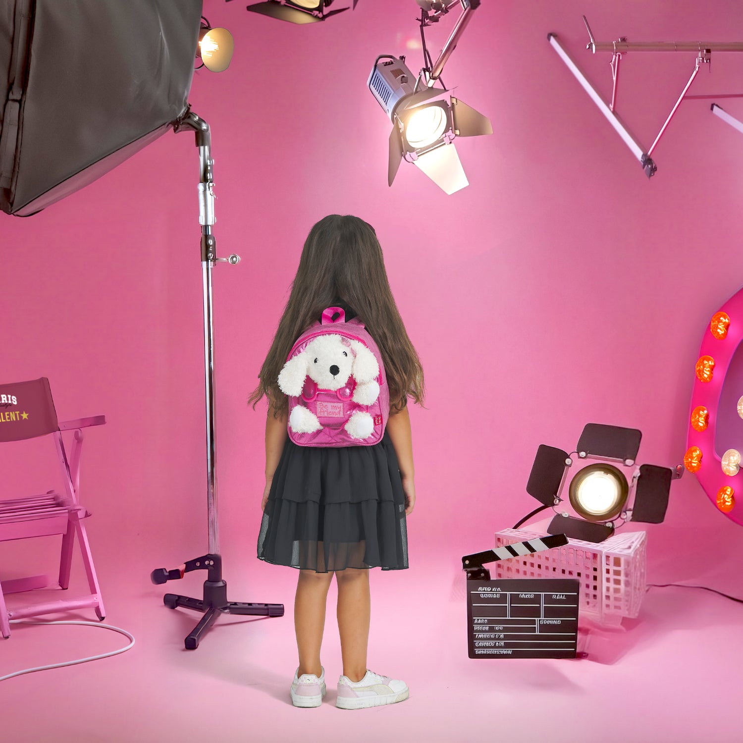 Zainetto con Peluche Barboncino - Perletti