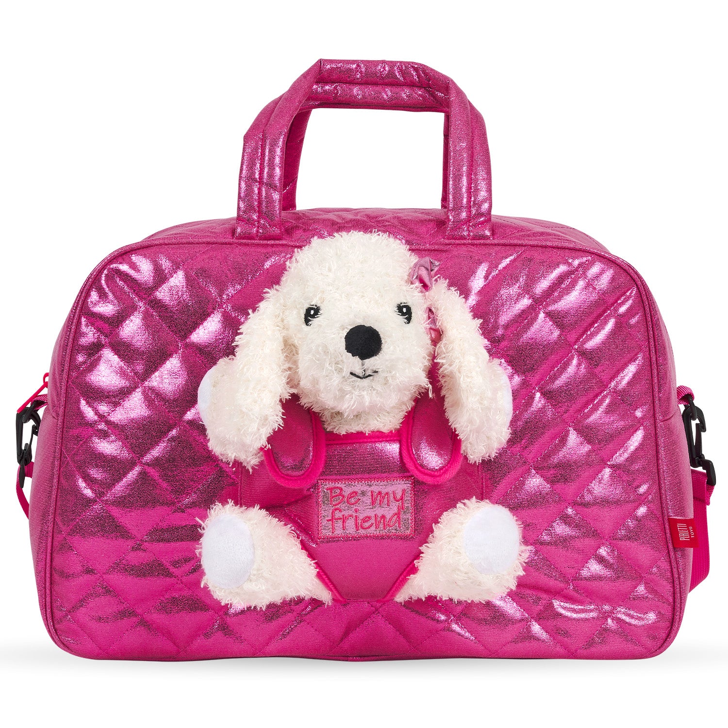 Borsa Sport con Peluche Barboncino - Perletti