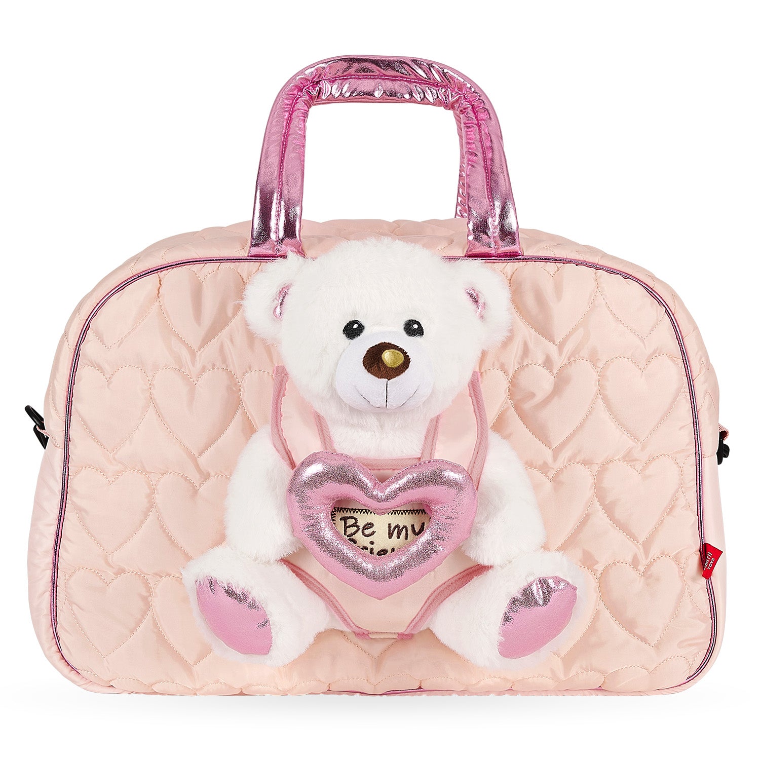 Borsa A Tracolla Rotonda Teschio Rosa | Borse Da Donna In Twill Per Viaggi, Shopping, 17,8 Cm - 3
