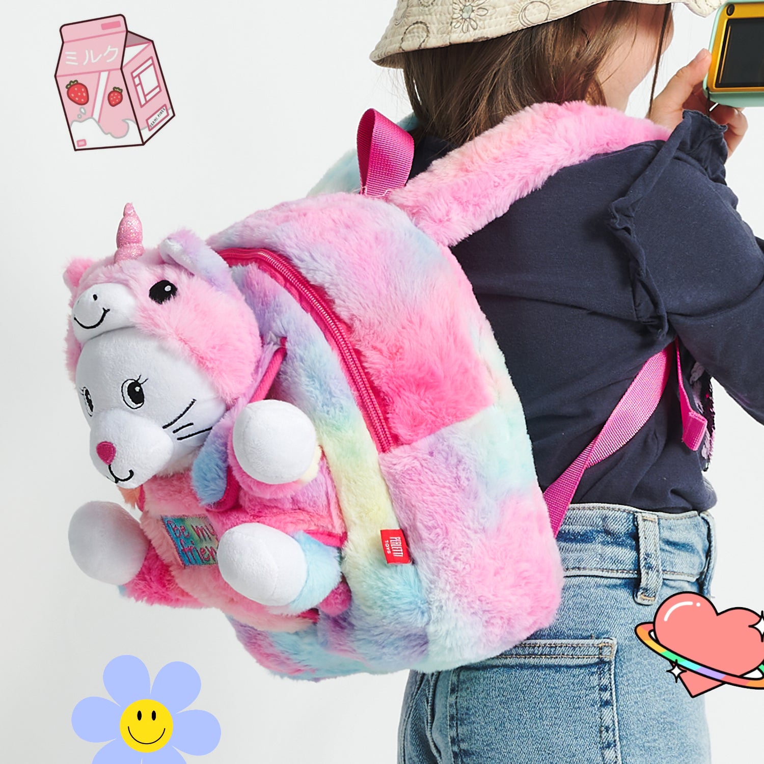 Zainetto con Peluche Kawaii - Perletti