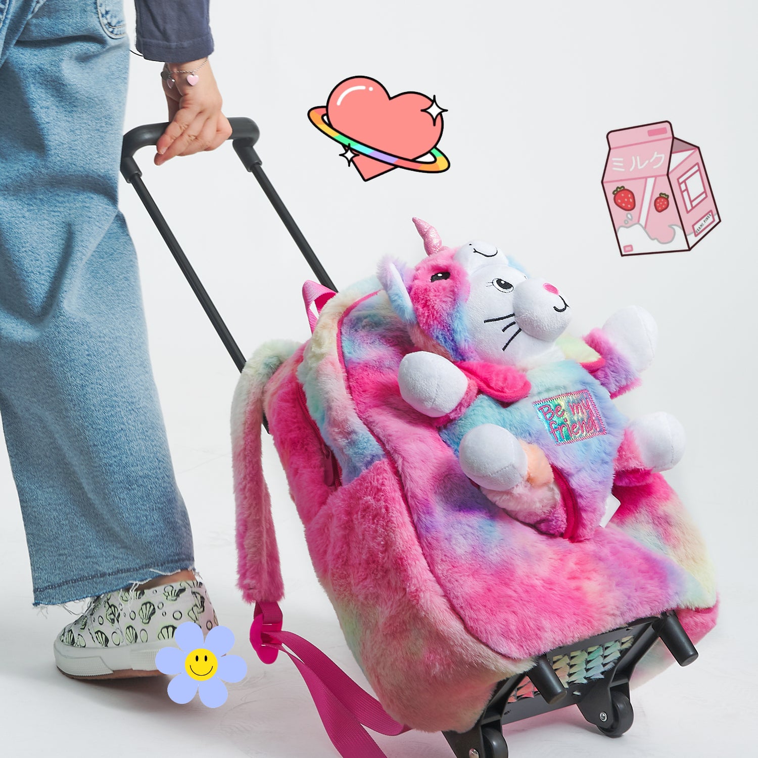 Trolley con Peluche Kawaii - Perletti