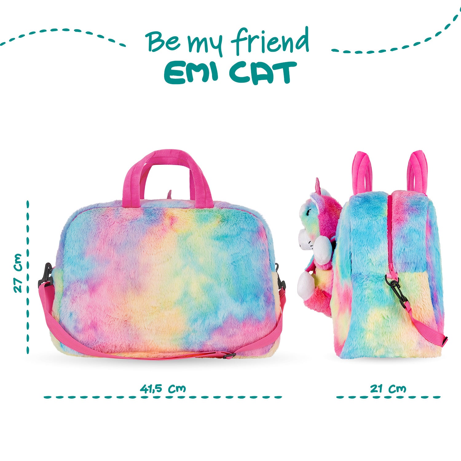 Borsa Sport con Peluche Kawaii - Perletti