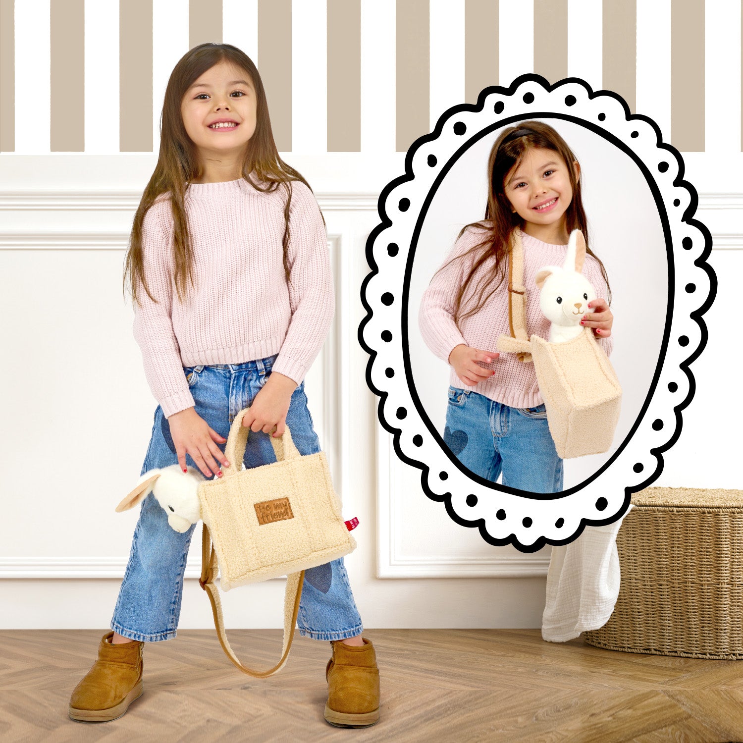 Borsetta con Peluche Removibile - Perletti