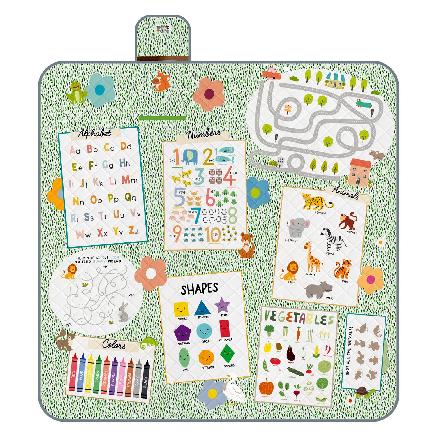 Telo Picnic Bambini Giochi Montessoriani - Perletti