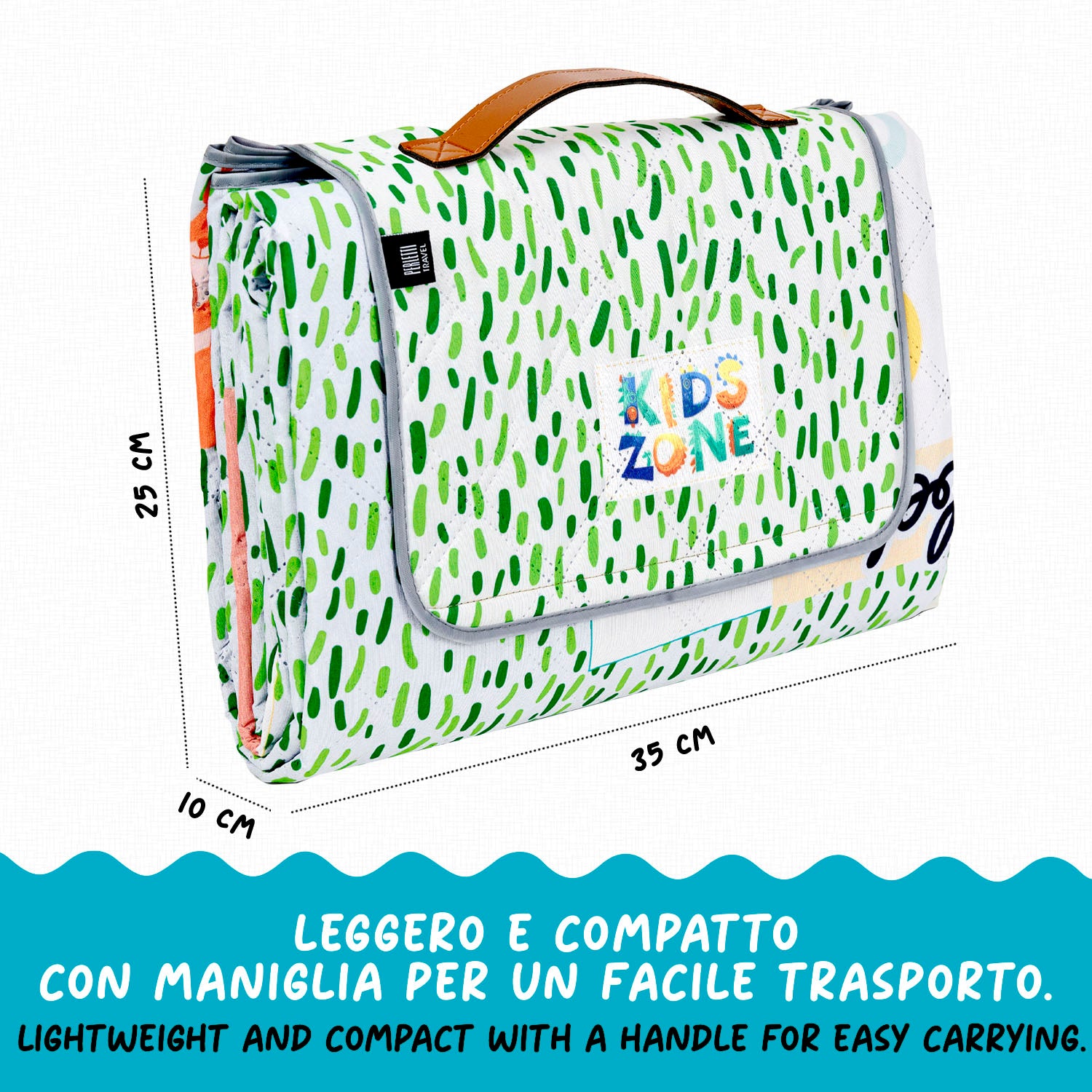 Telo Picnic Bambini Giochi Montessoriani - Perletti
