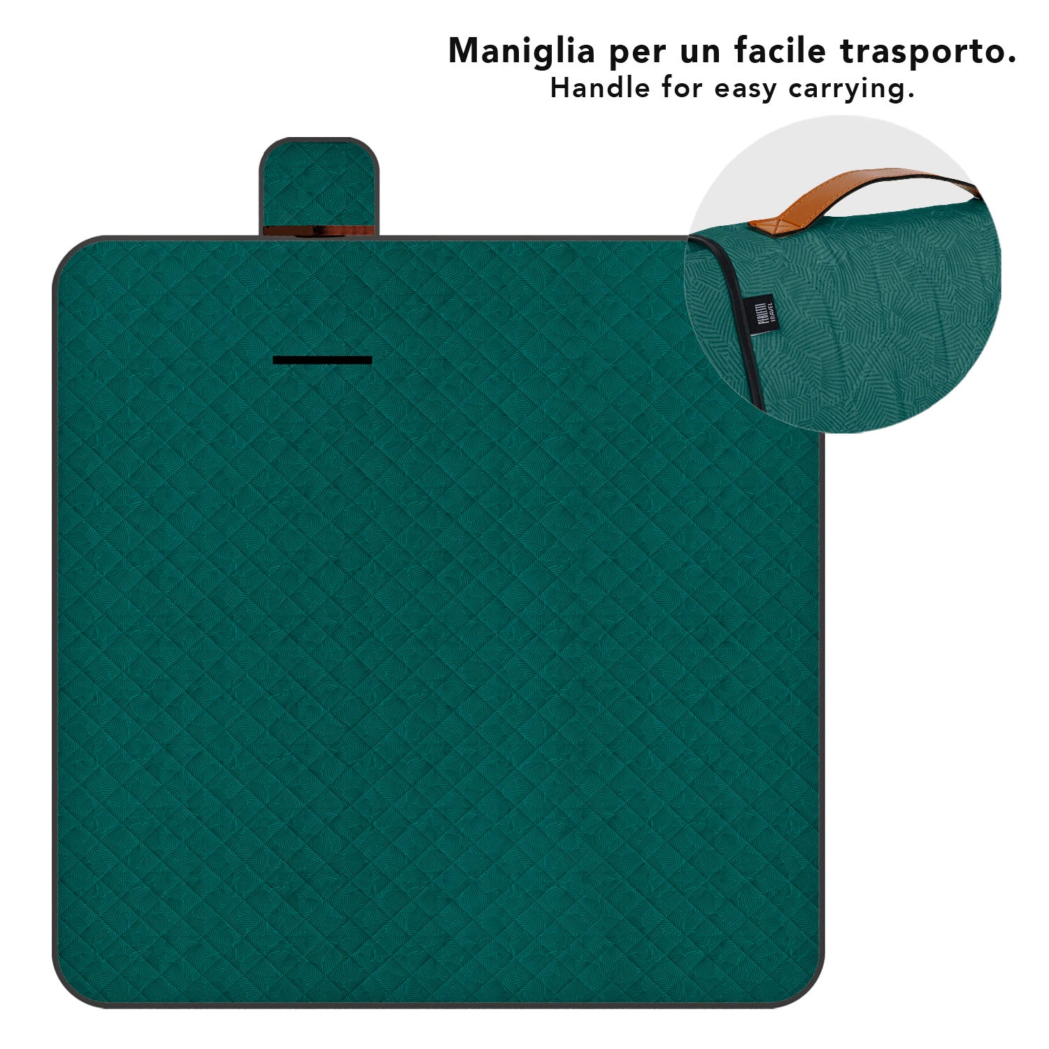 Telo Picnic Adulto con Foglie - Perletti