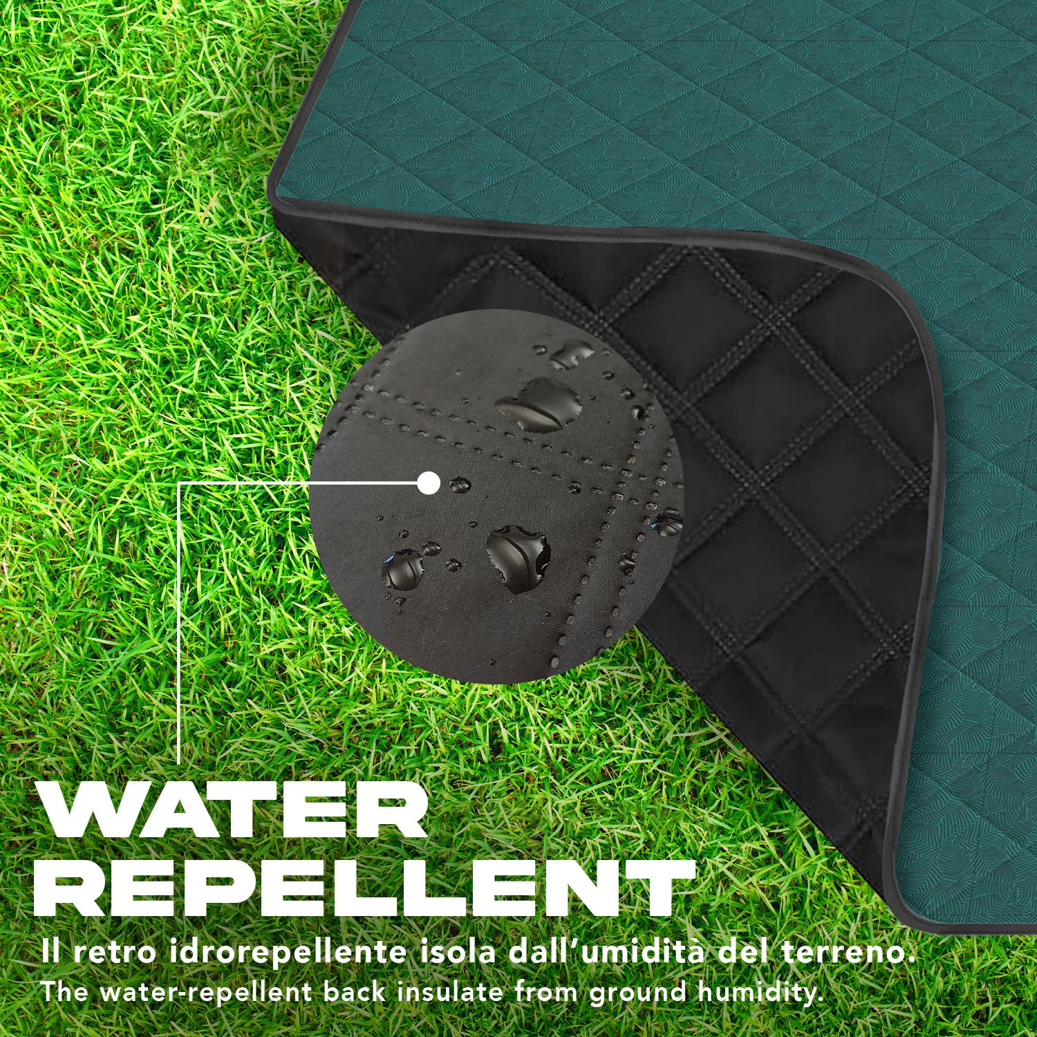 Telo Picnic Adulto con Foglie - Perletti