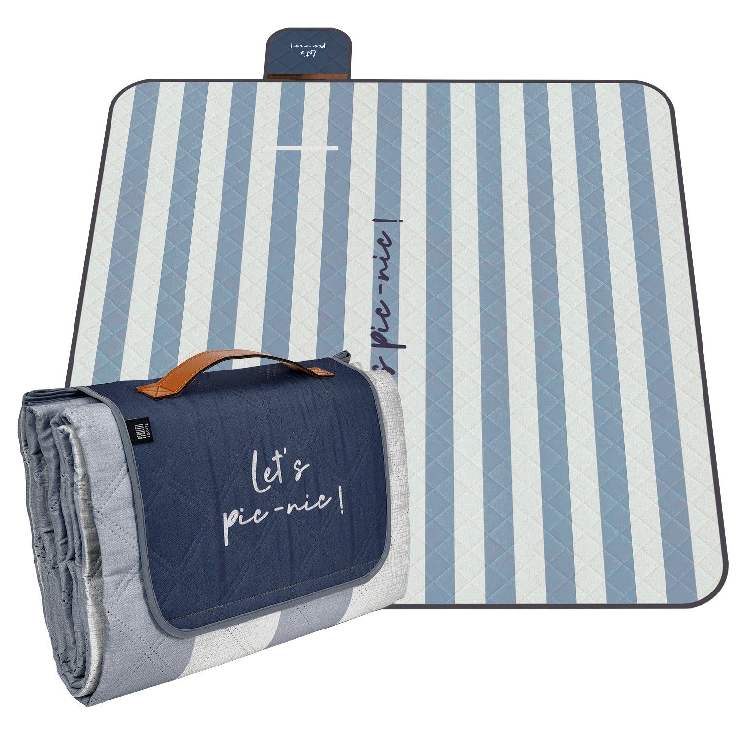 Telo Picnic Adulto Rigato - Perletti