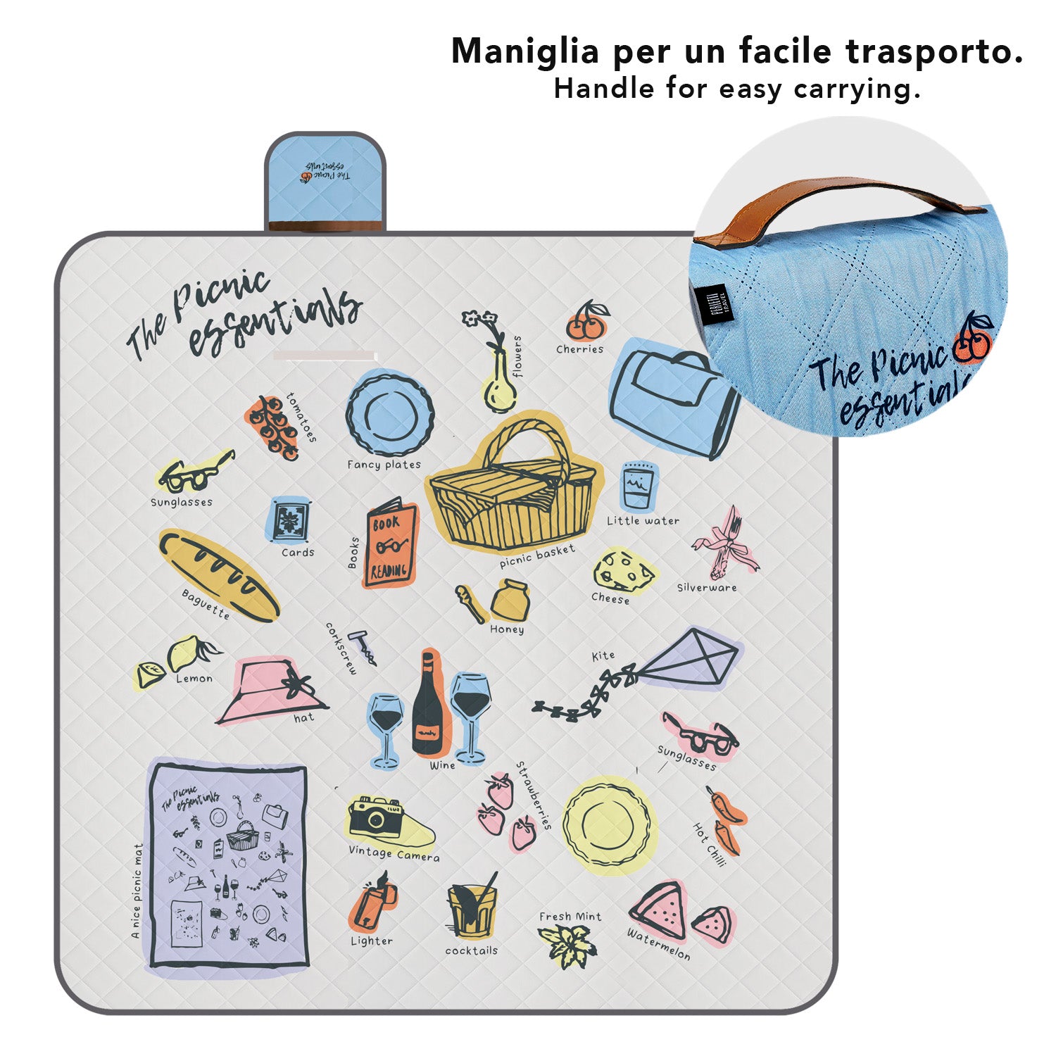 Telo Picnic Adulto Picnic Essential - Perletti