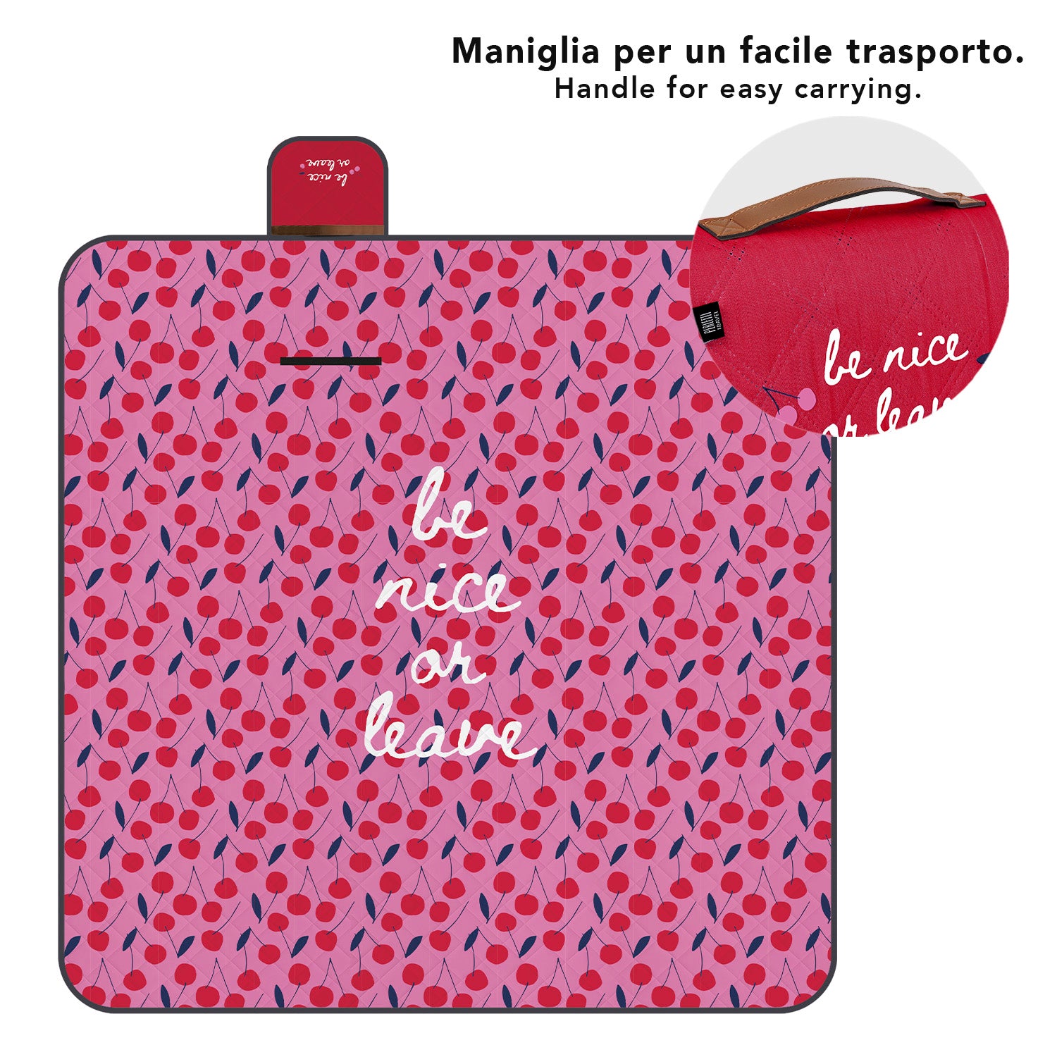 Telo Picnic Adulto Ciliegie - Perletti