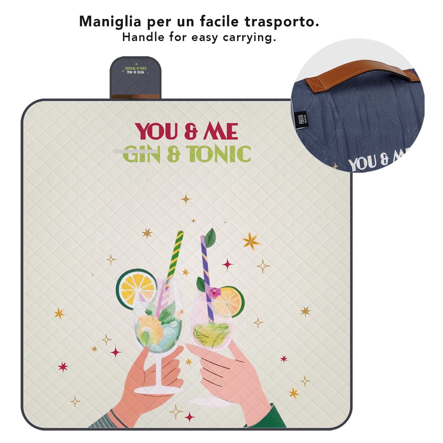 Telo Picnic Adulto Gin Tonic - Perletti