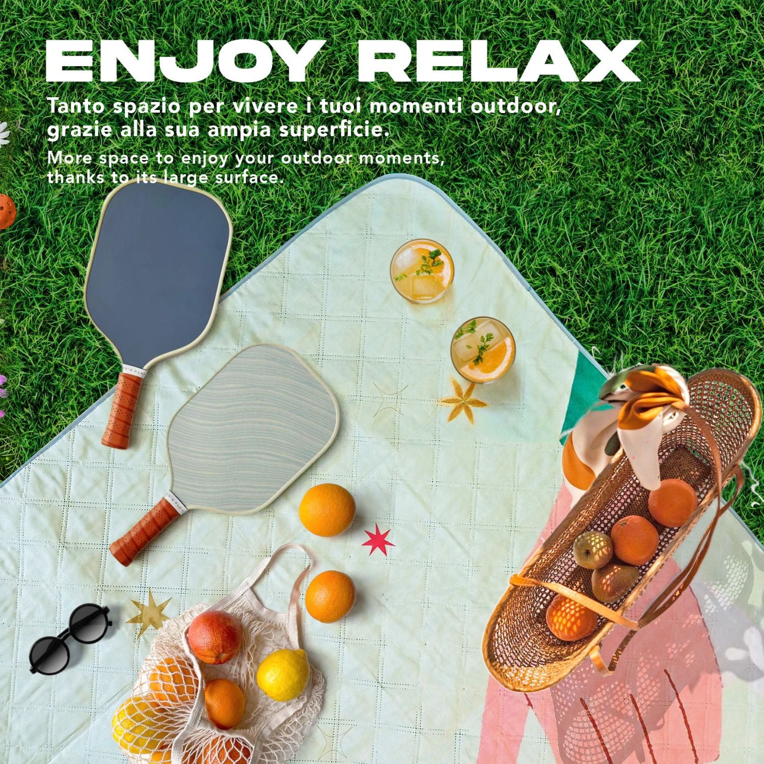 Telo Picnic Adulto Gin Tonic - Perletti