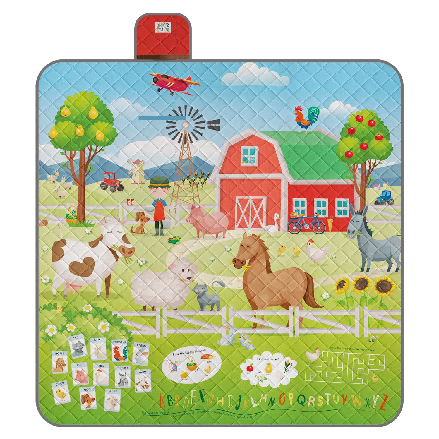 Telo Picnic Bambini Fattoria - Perletti