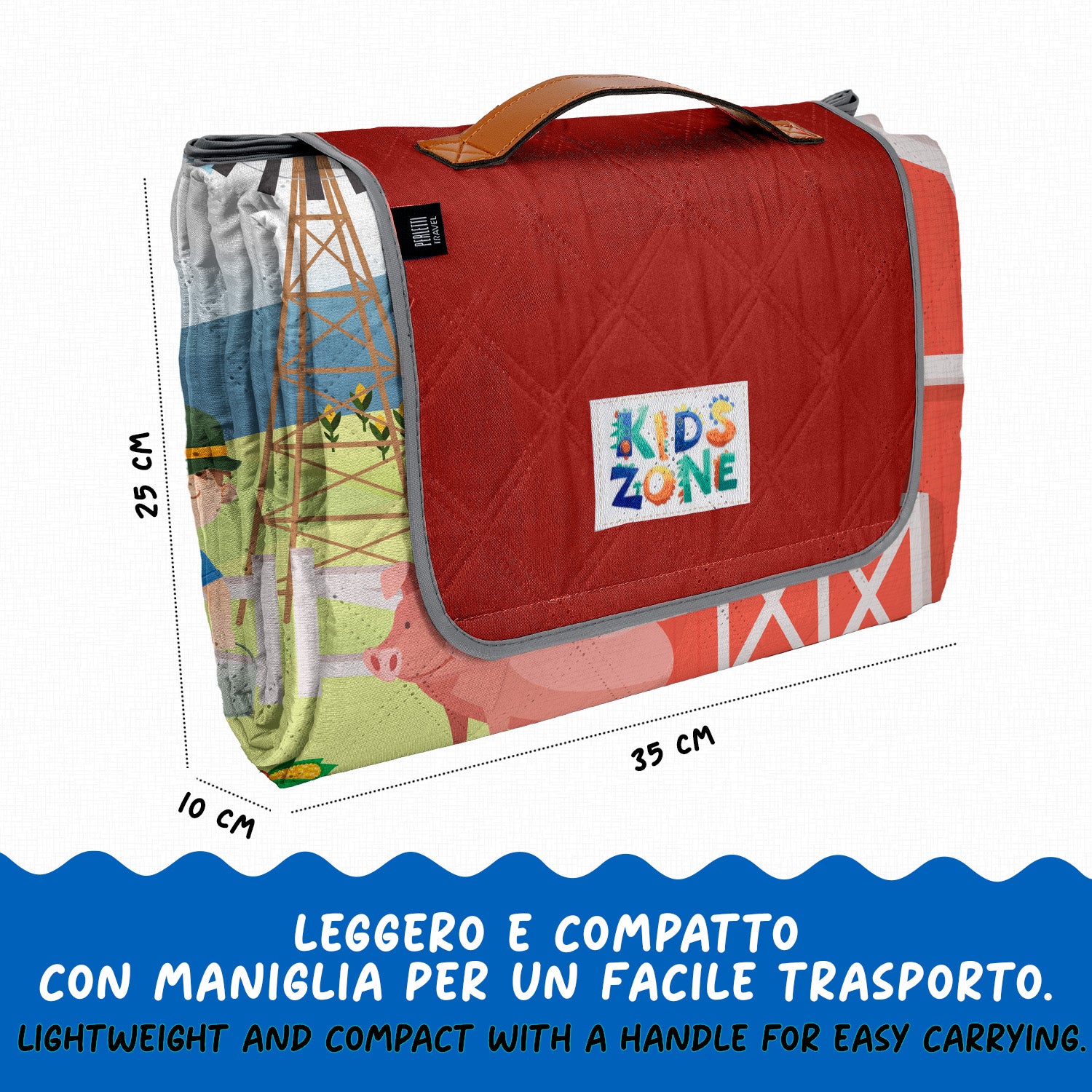 Telo Picnic Bambini Fattoria - Perletti