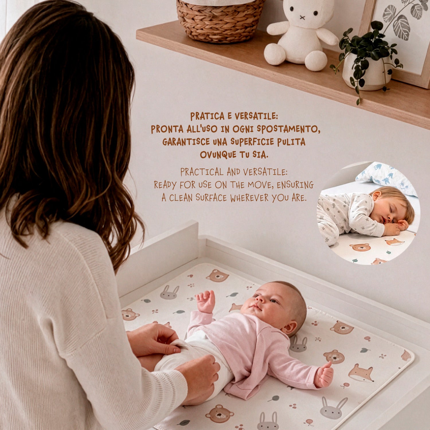Traversina Letto Impermeabile - Pack Doppio Bambino - Perletti