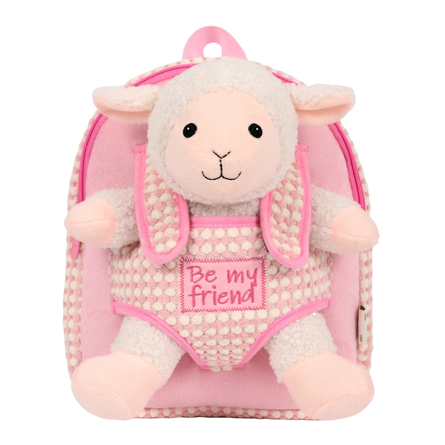 Zainetto con Peluche Pecora