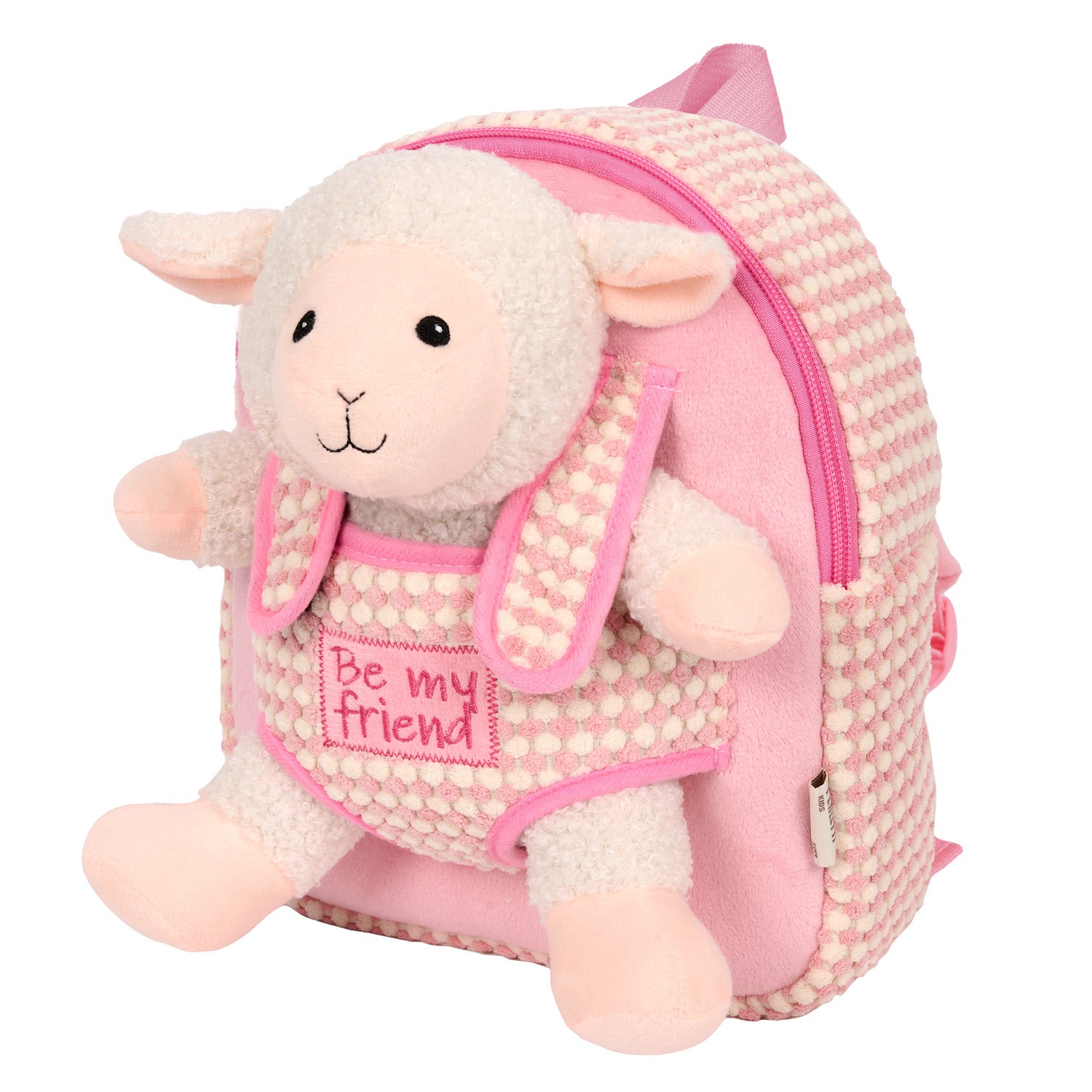 Zainetto con Peluche Pecora