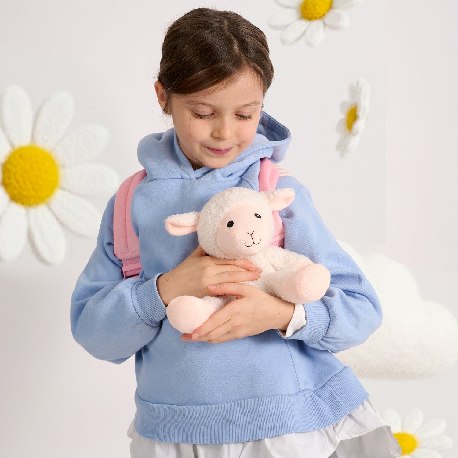 Zainetto con Peluche Pecora