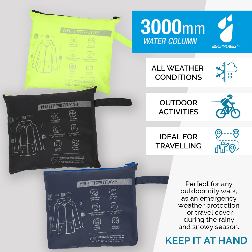 Giacca Impermeabile da Uomo - Perletti