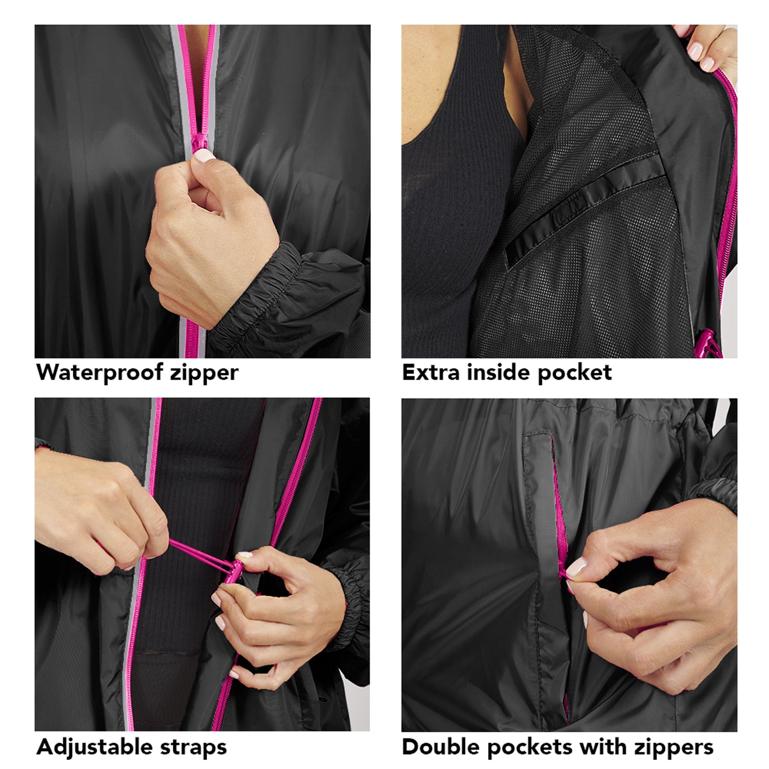 Giacca Impermeabile da Donna - Perletti