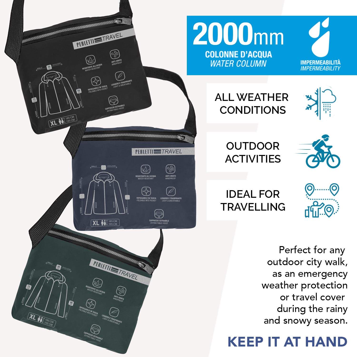 Giacca a Vento Unisex - Perletti