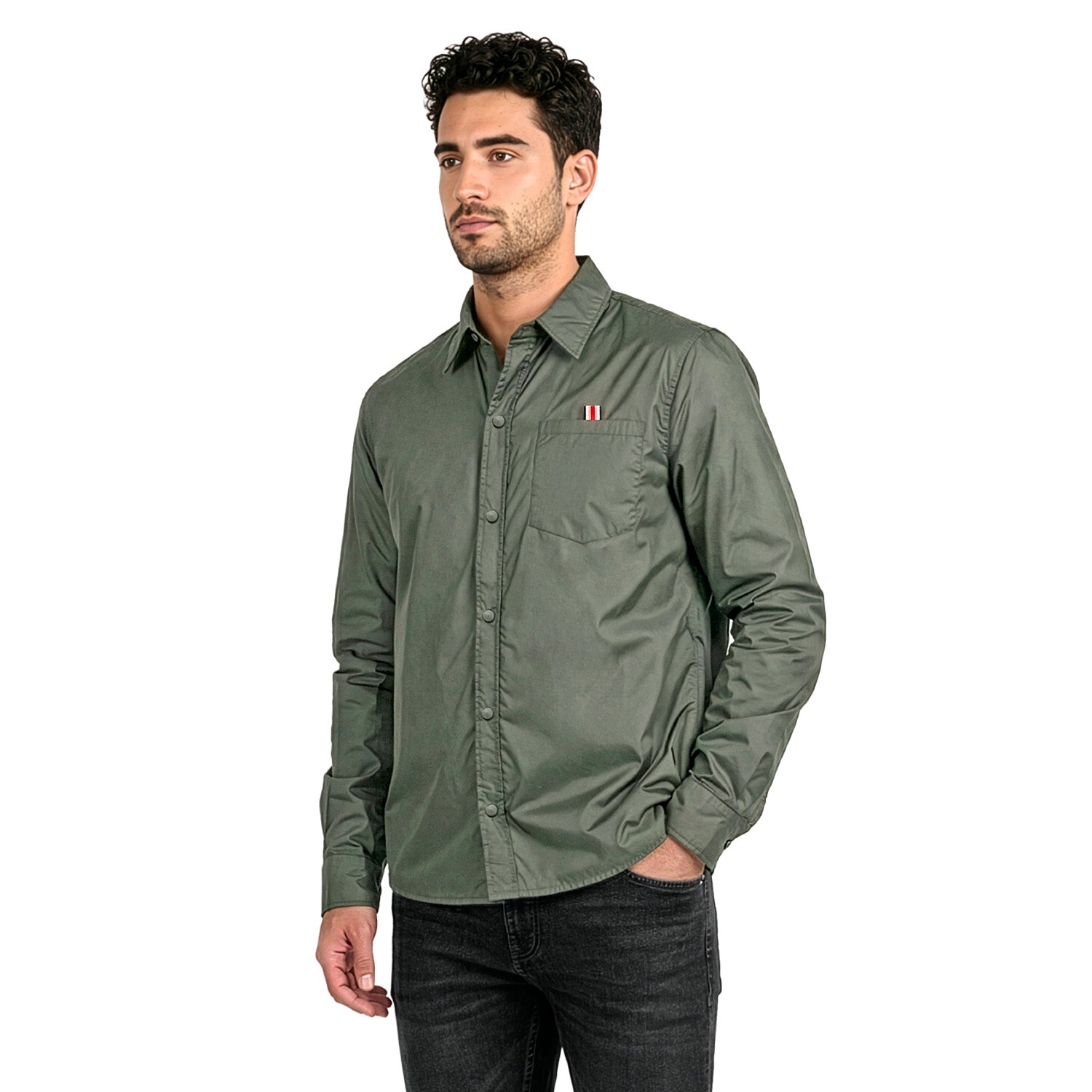 Giacca Overshirt Impermeabile Uomo - Perletti