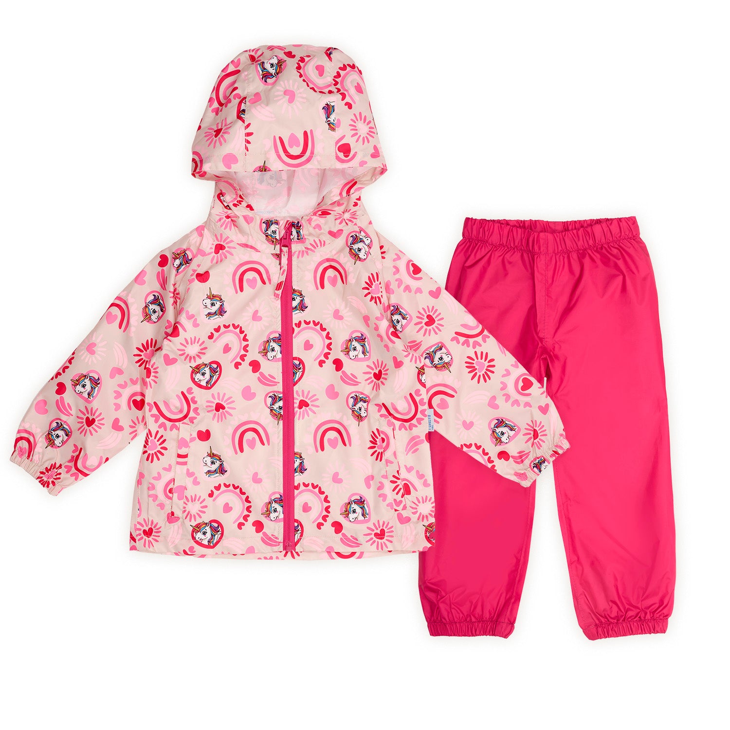 Set Pioggia Impermeabile Bambina - Perletti