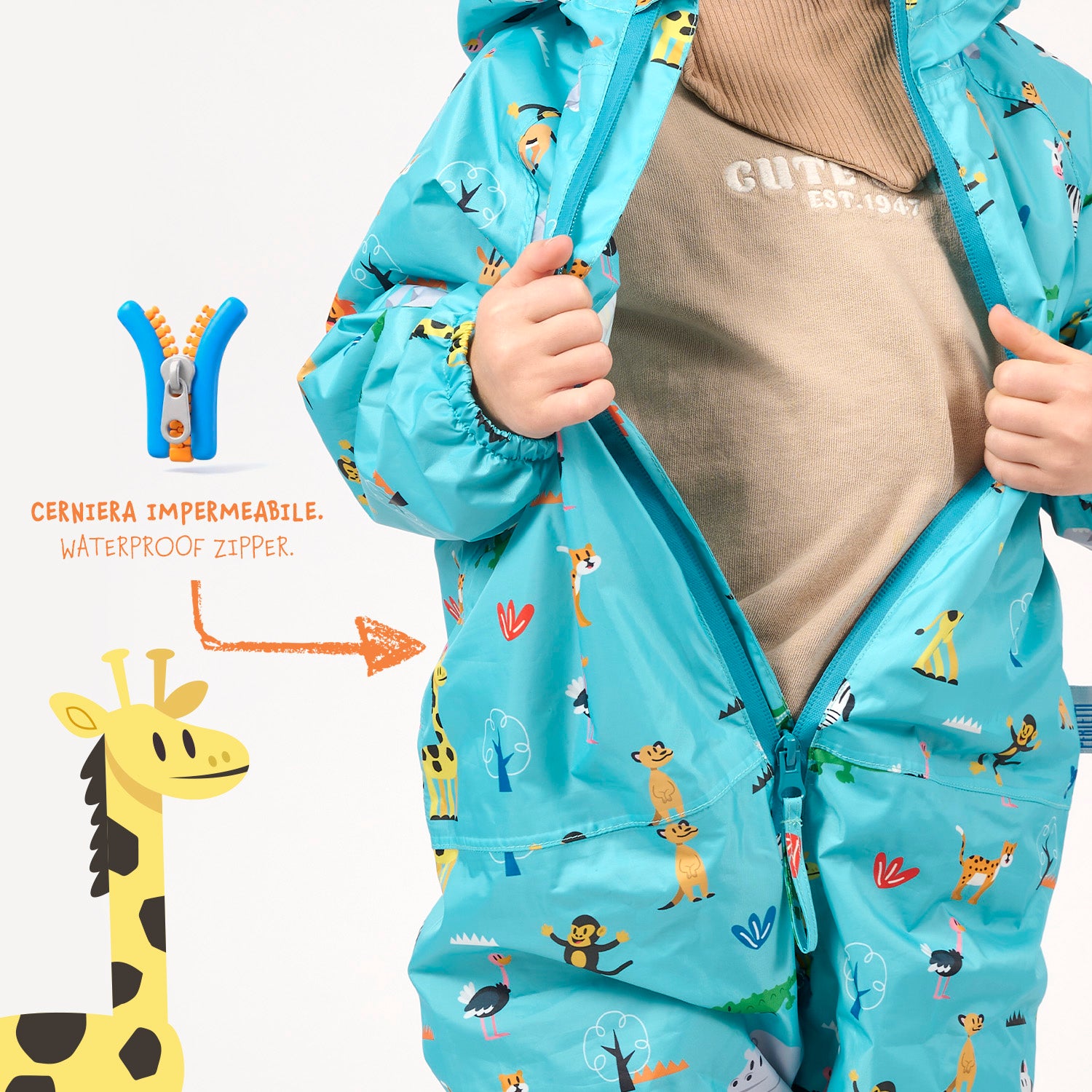 Tuta Impermeabile Bambino - Perletti