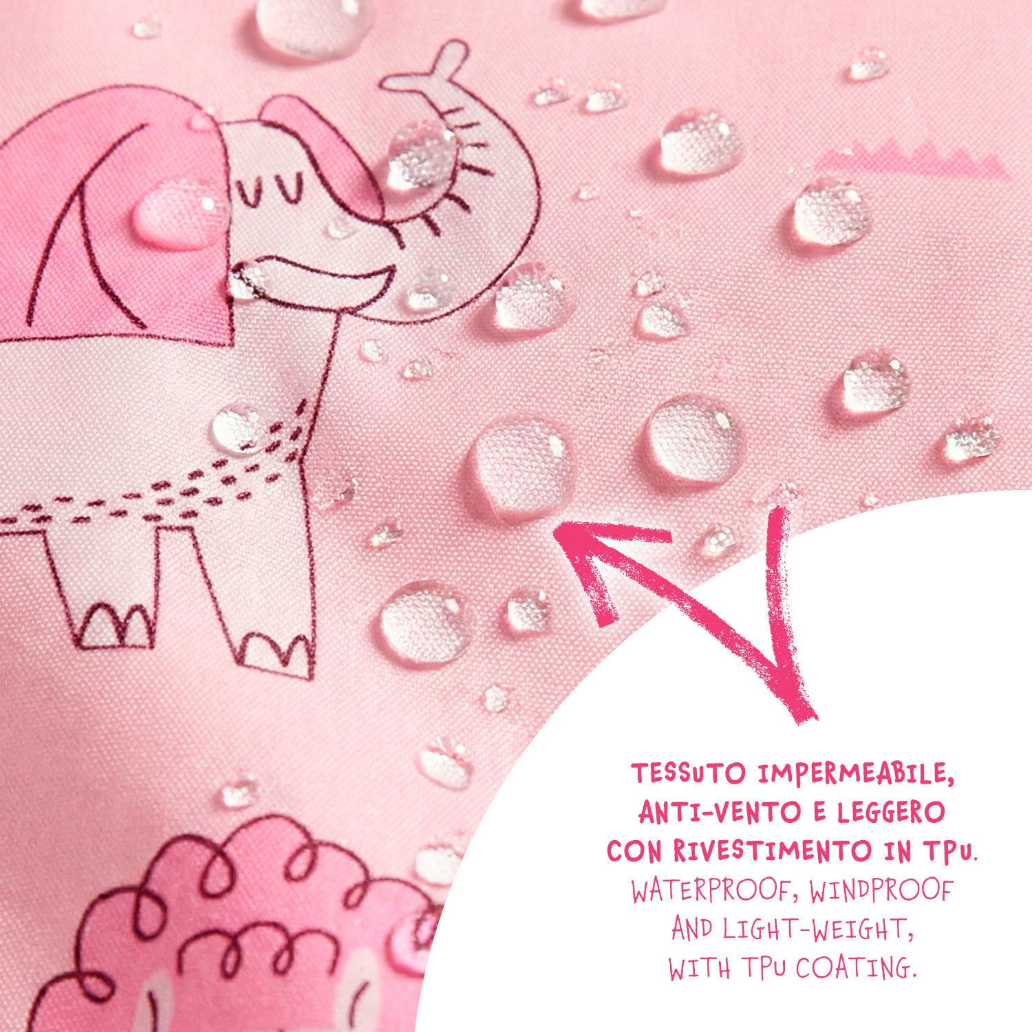 Tuta Impermeabile Bambina - Perletti