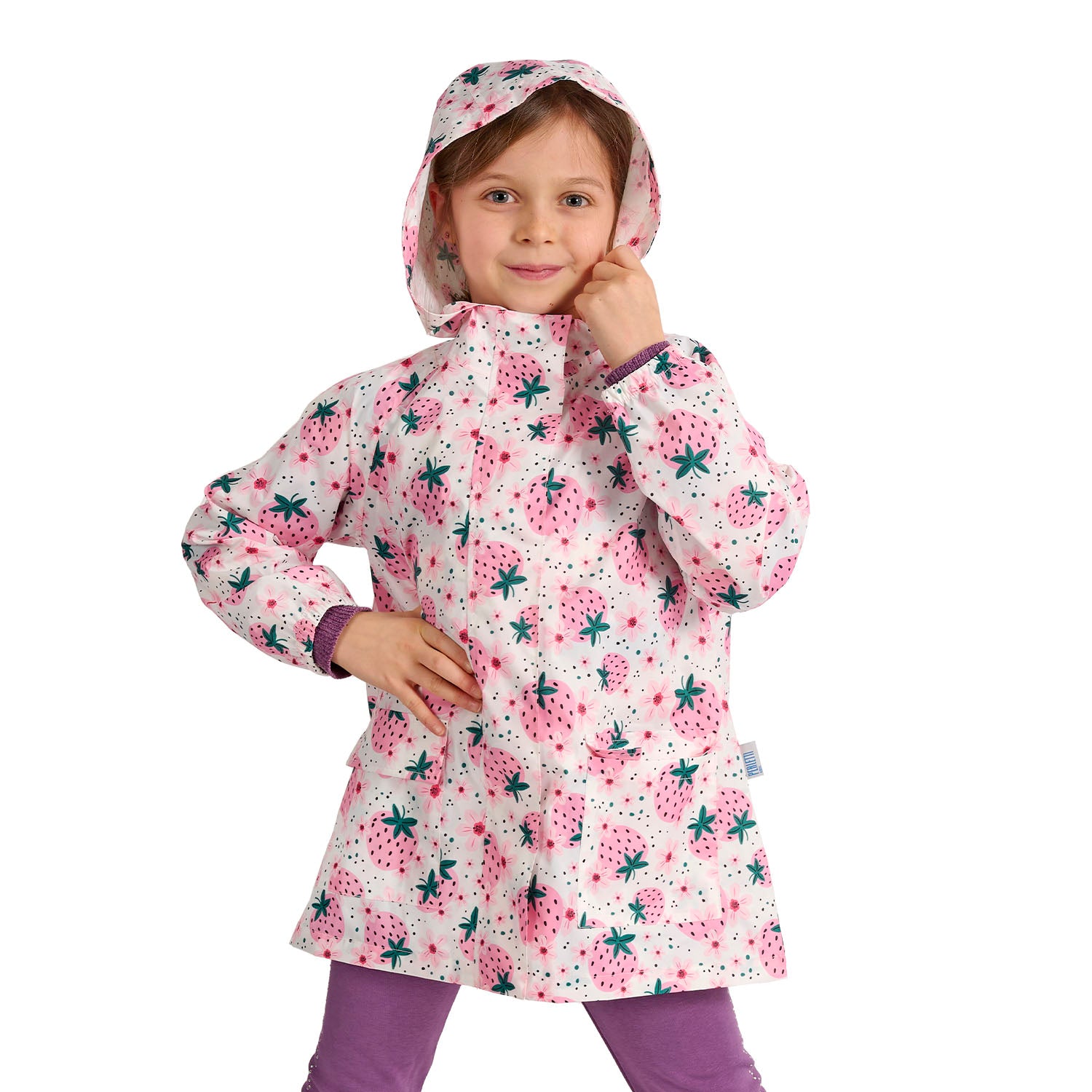 Trench Impermeabile Bambina - Perletti