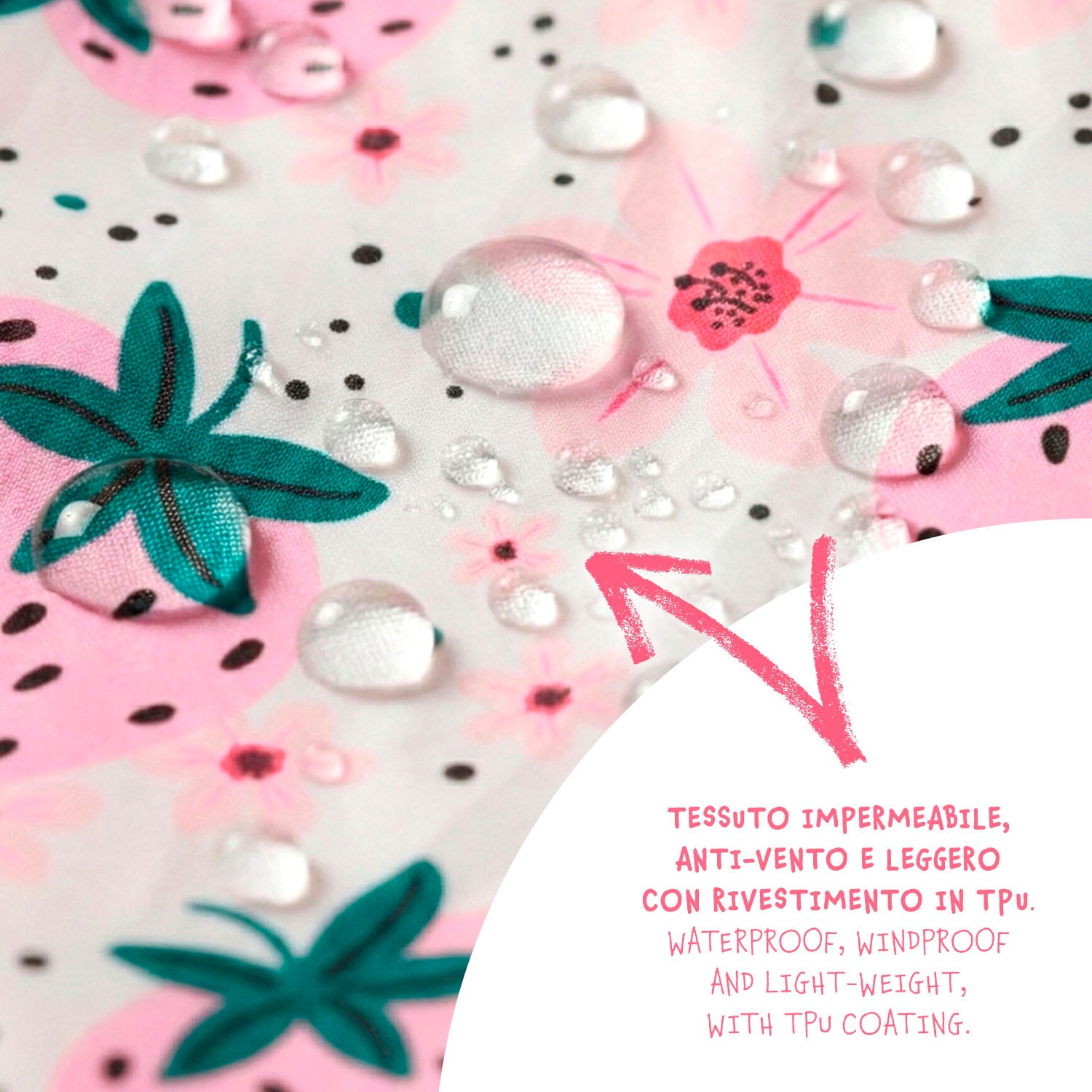 Trench Impermeabile Bambina - Perletti