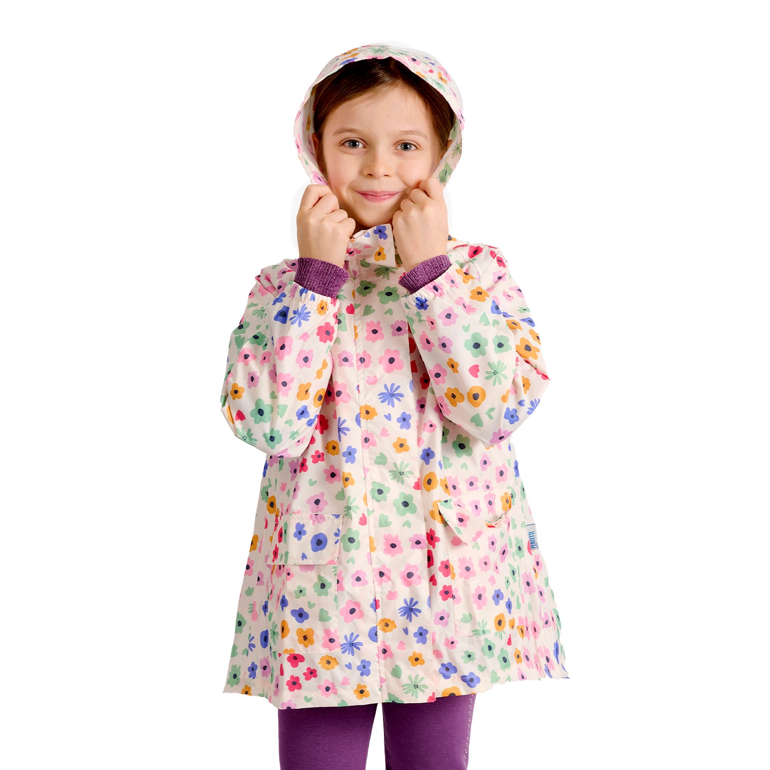 Trench Impermeabile Bambina - Perletti