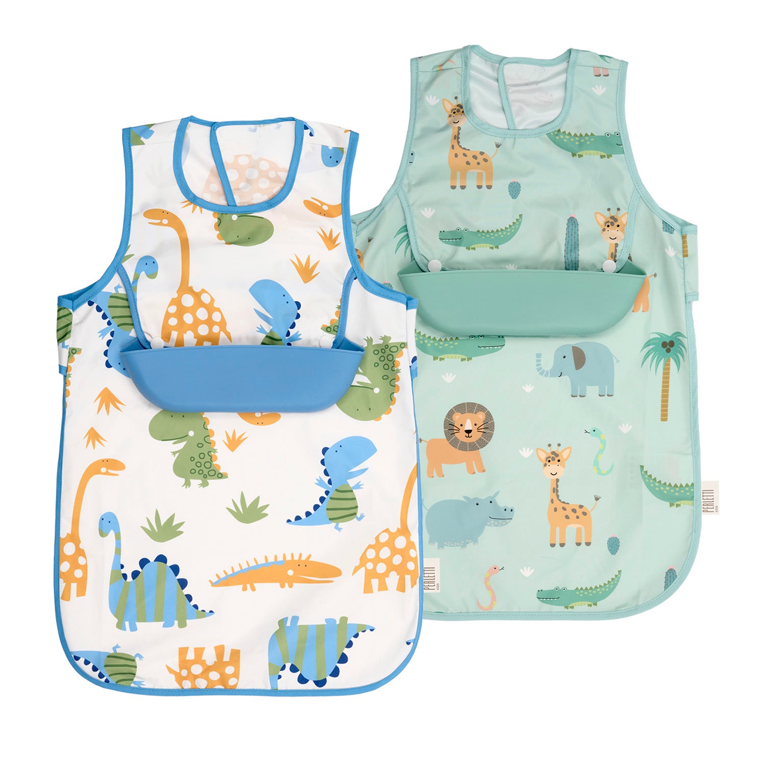 Bavaglino Impermeabile - Pack Doppio Bambino - Perletti