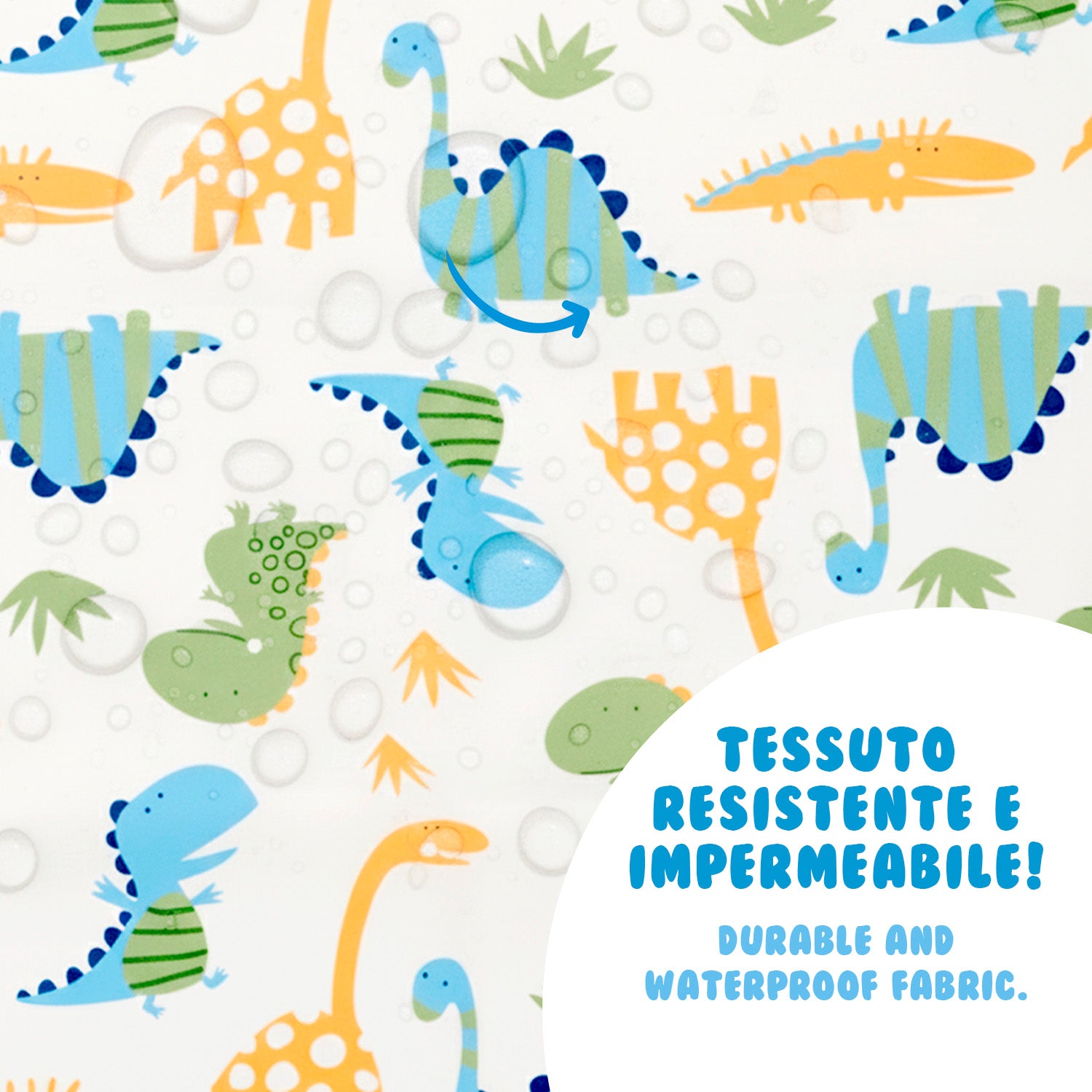 Bavaglino Impermeabile con Maniche - Perletti