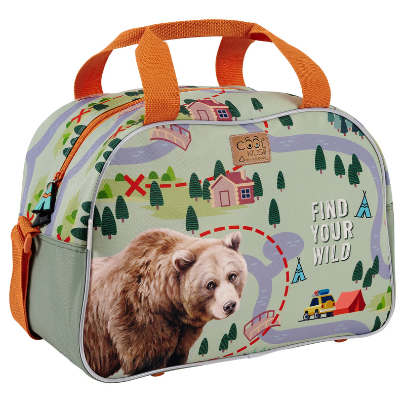 Borsa Sport Eco con Orso - Kids Eco Collection– PERLETTI