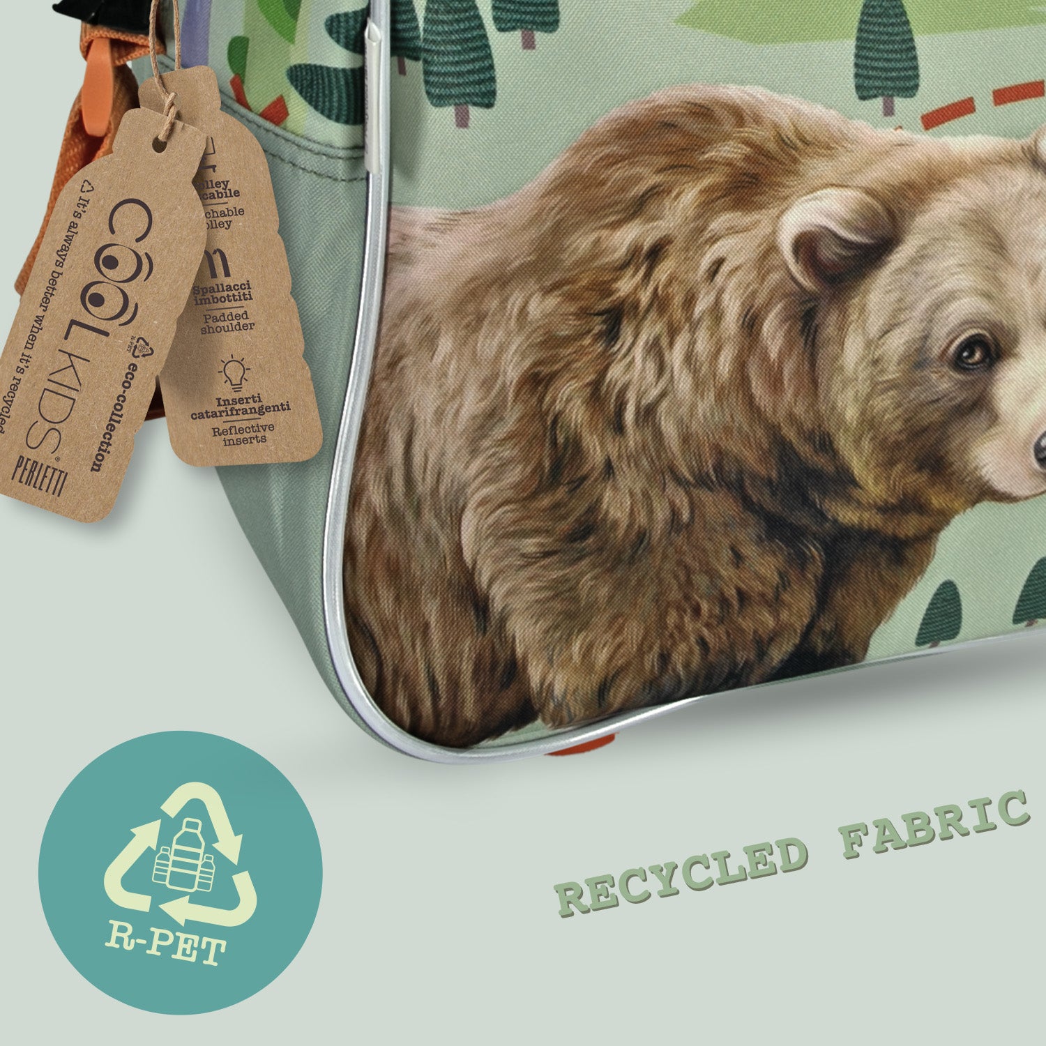 Borsa Sport Eco con Orso - Perletti