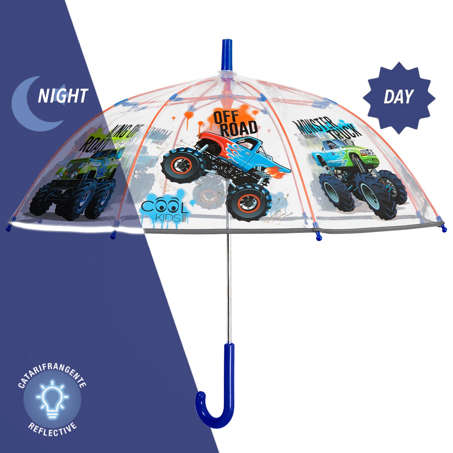 Ombrello Trasparente Trucks - Perletti