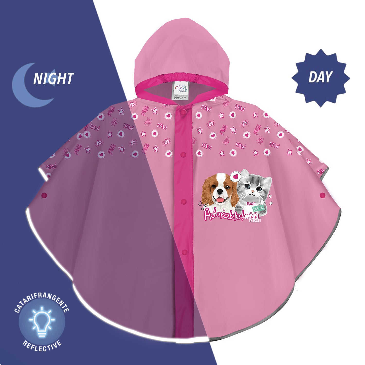 Mantellina Cane e Gatto - Perletti