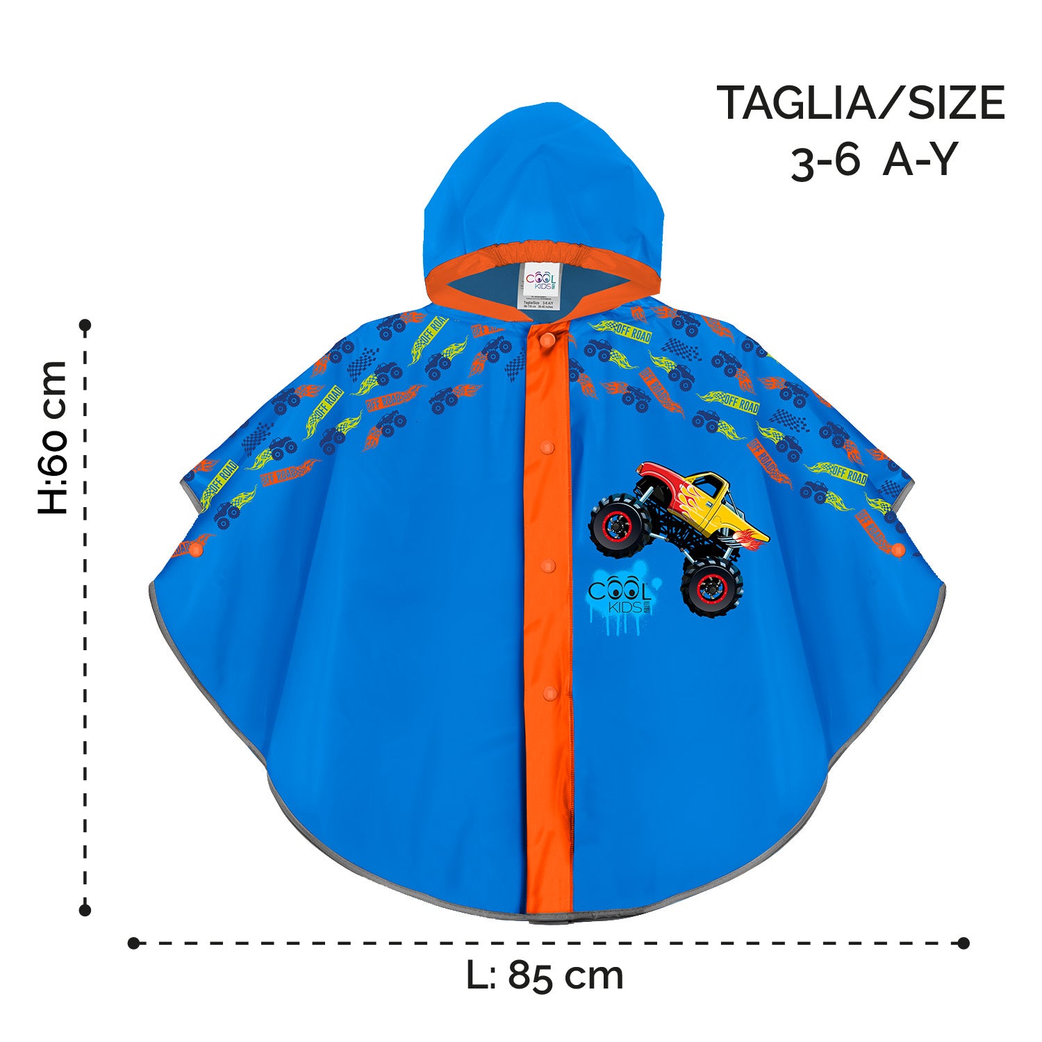 Mantellina Monster Truck - Perletti