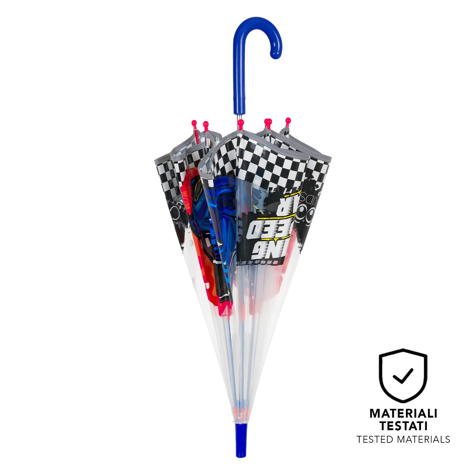 Ombrello Trasparente Racing Car - Perletti