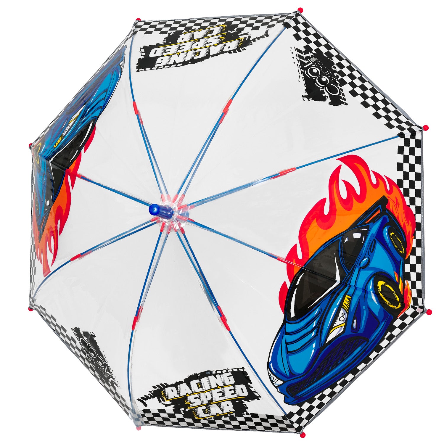 Ombrello Trasparente Racing Car - Perletti