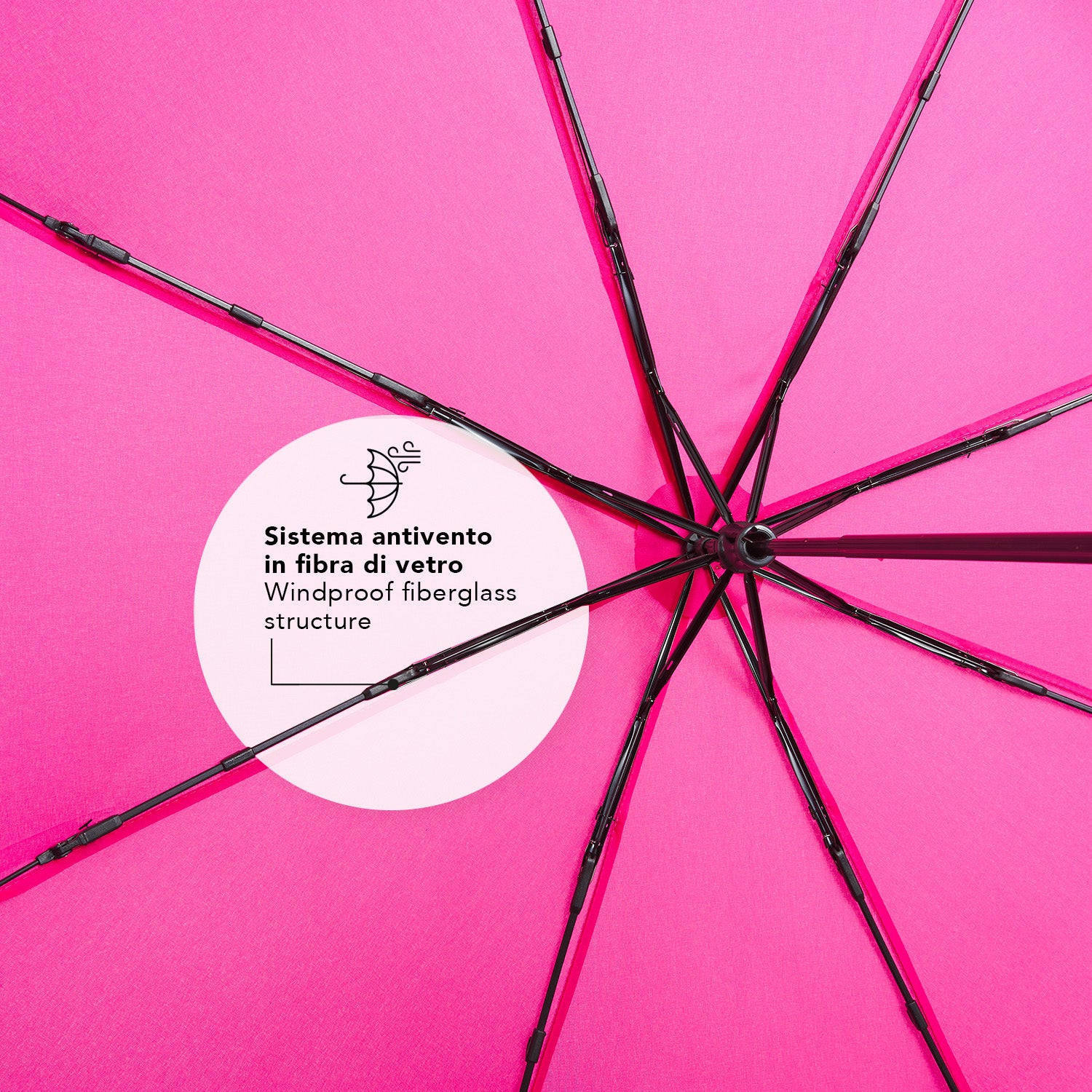 Ombrello Pieghevole Back to Cool - Perletti